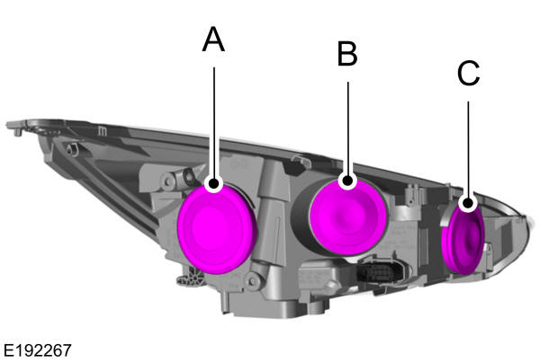 Indicatore di posizione laterale a LED dinamico per V-auxhall