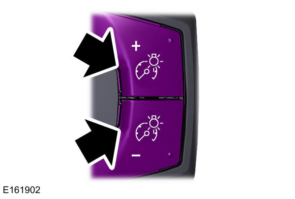 Interruttore di regolazione intensità luminosa degli strumenti