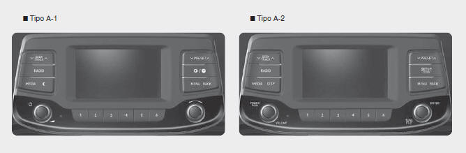 Audio (senza schermo a sfioramento)