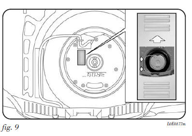 SUBWOOFER E RUOTINO DI SCORTA