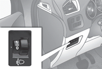 Regolazione della posizione dei fari