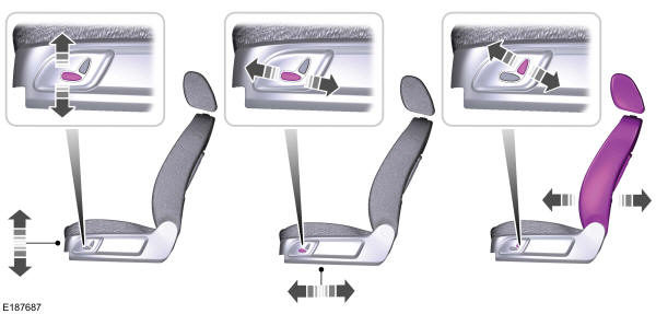 Sedili elettrici - Veicoli con: Sedile lato guida elettrico a 6 regolazioni