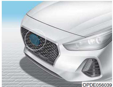 Sensore per rilevamento distanza da veicolo davanti