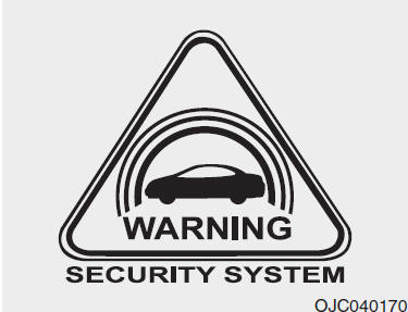 Sistema allarme antifurto